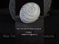 큐브 지르코니아 남성 은색 무늬 반지 13.8g 스털링 은색 고문