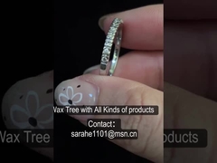 1.30g 925 CZ 약혼 반지 유니섹스 실버 결혼 반지