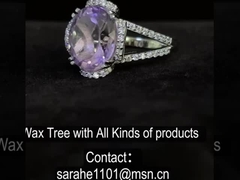 사파이어 925 은 보석 반지 10월 생일 돌 약혼 반지 5.3g