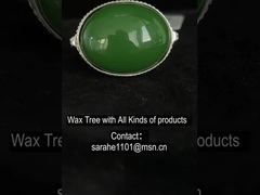 사기타리우스 탄생석 녹색 자이드 반지 스터링 은 16x20mm 타원형