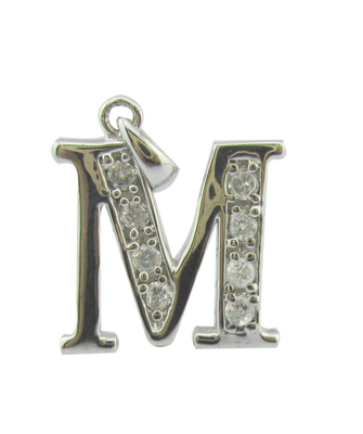 알파벳 문자 매치 18K 금으로 접힌 알파벳 Pendant for Your Collection Pendant Chain 다이아몬드 알파벳 Pendant