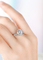 0.5ct 0.28ct 18K 골드 다이아몬드 반지 2.9g 에드워디언 클러스터 약혼반지